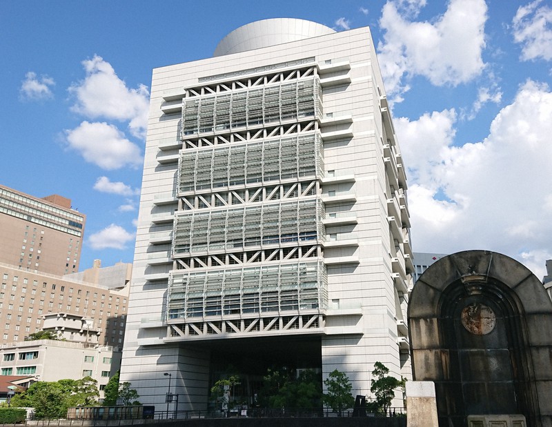 関西広域連合の事務局が入る大阪府立国際会議場=大阪市で、湯川雅子撮影