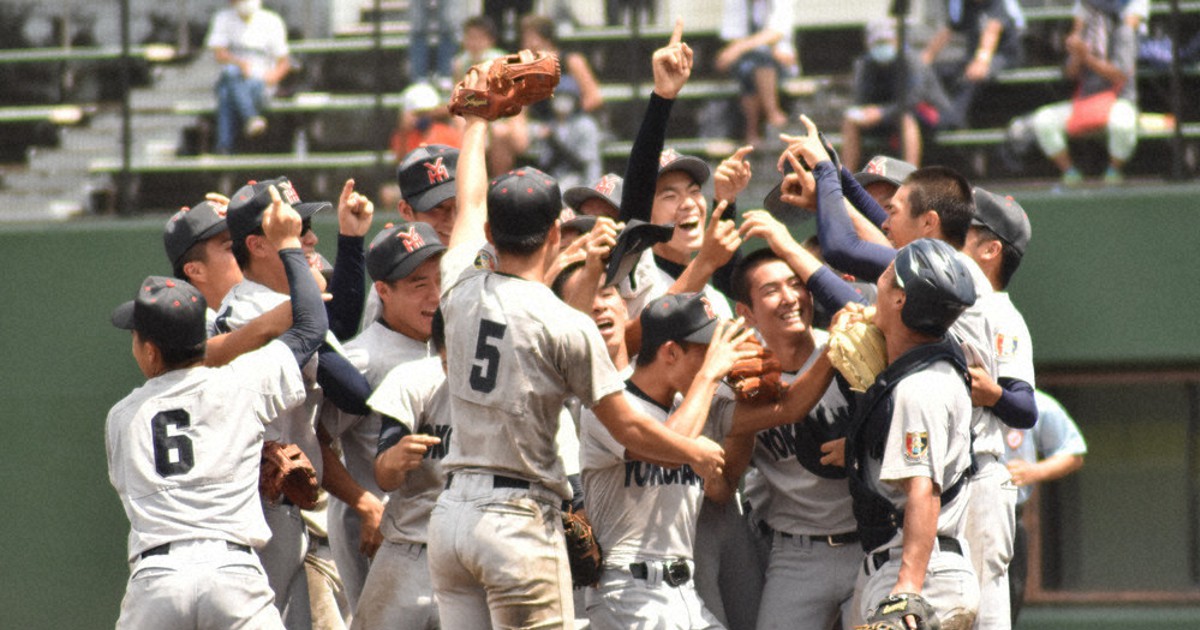 全国高校野球 神奈川大会 横浜、3年ぶりV 猛打で横浜創学館圧倒