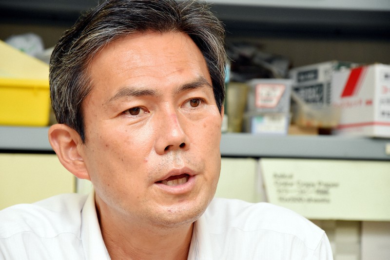 後藤祐一氏=野原大輔撮影