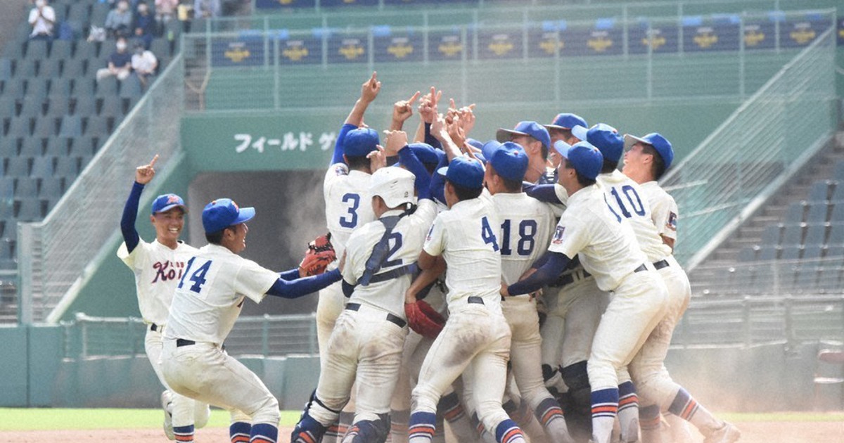 全国高校野球 兵庫大会 神戸国際大付、4年ぶりV 春夏連続で甲子園へ
