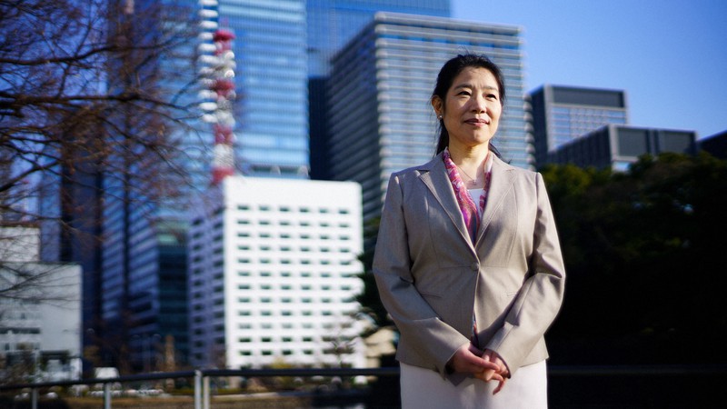 横江公美氏=吉田航太撮影