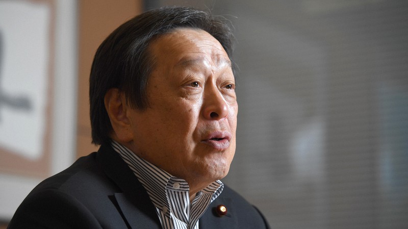 浜田靖一氏=前田梨里子撮影