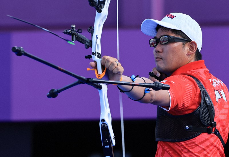 古川高晴が銅メダル ロンドン五輪以来のメダル アーチェリー男子 [写真特集1/9] | 毎日新聞