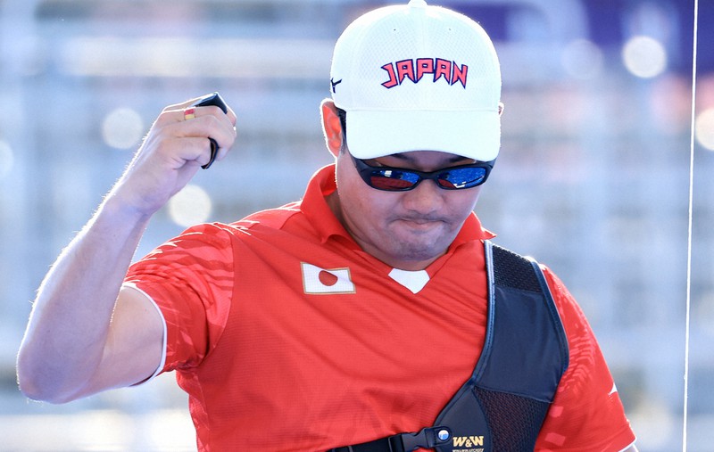 古川高晴が銅メダル ロンドン五輪以来のメダル アーチェリー男子 [写真特集1/9] | 毎日新聞