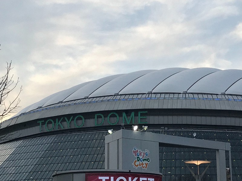 東京ドーム=曽根田和久撮影