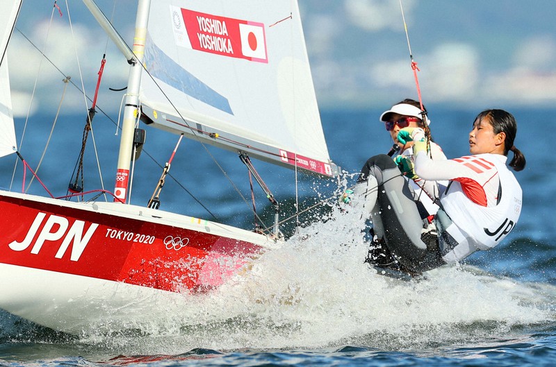 セーリング 470級は男女とも7位 写真特集1 7 毎日新聞