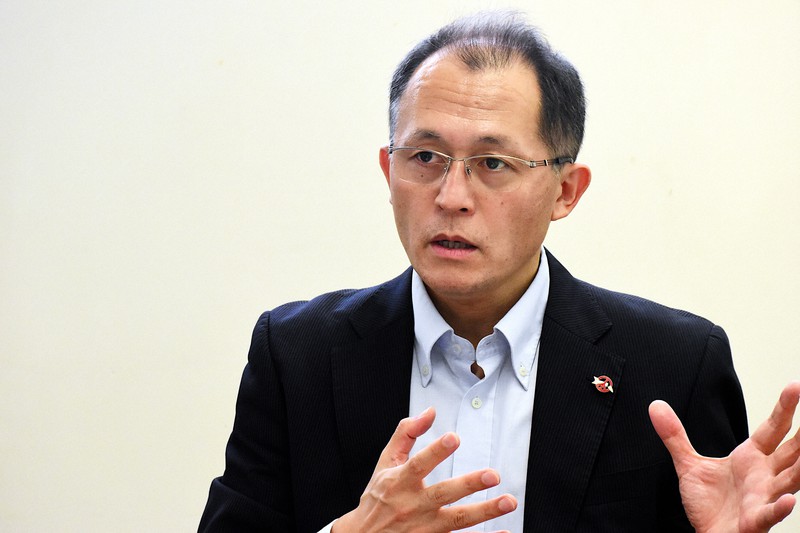 川崎哲氏=須藤孝撮影