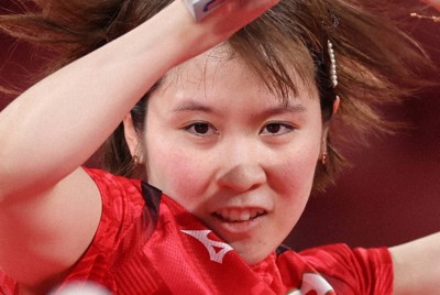 卓球　女子団体　平野、夢へまっすぐ　家族のサポート、決勝へ後押し