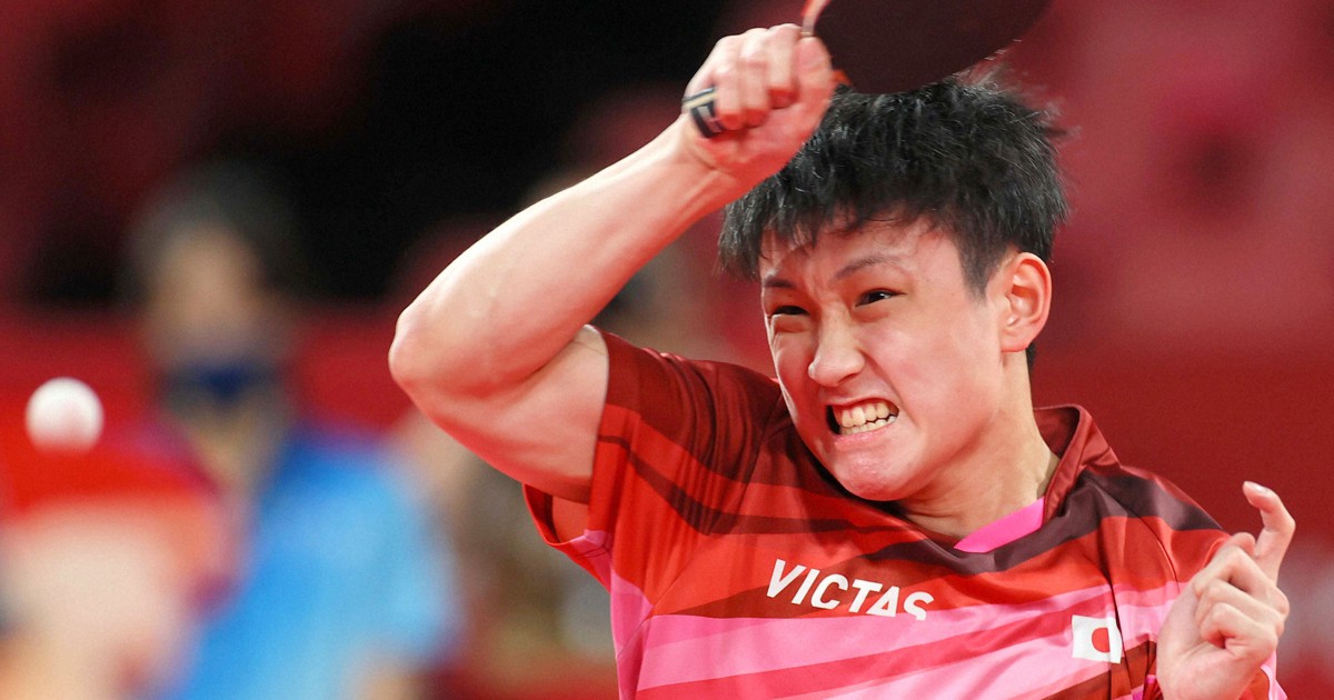 張本智和の五輪「最後の最後に始まった」卓球団体、3位決定戦に期待