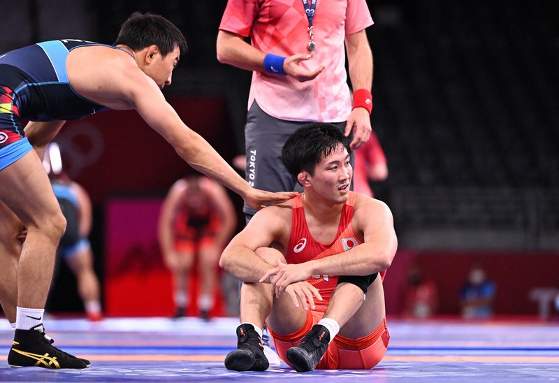レスリング 男子フリー74キロ級の乙黒は1回戦でフォール負け