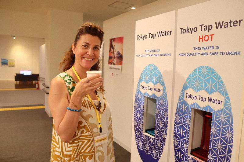 厳戒下の祭典で：「東京水」うまみない五輪 スポンサー配慮、PR機会