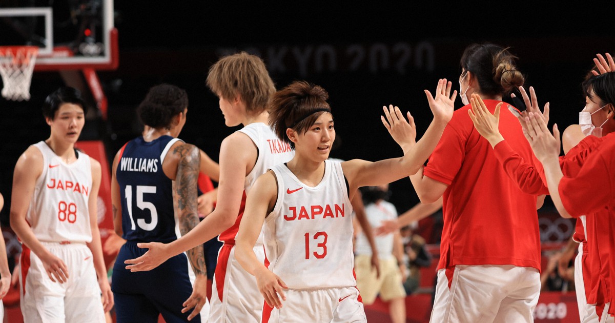 バスケ町田瑠唯 五輪新の18アシスト 日本 速さでフランス圧倒 毎日新聞