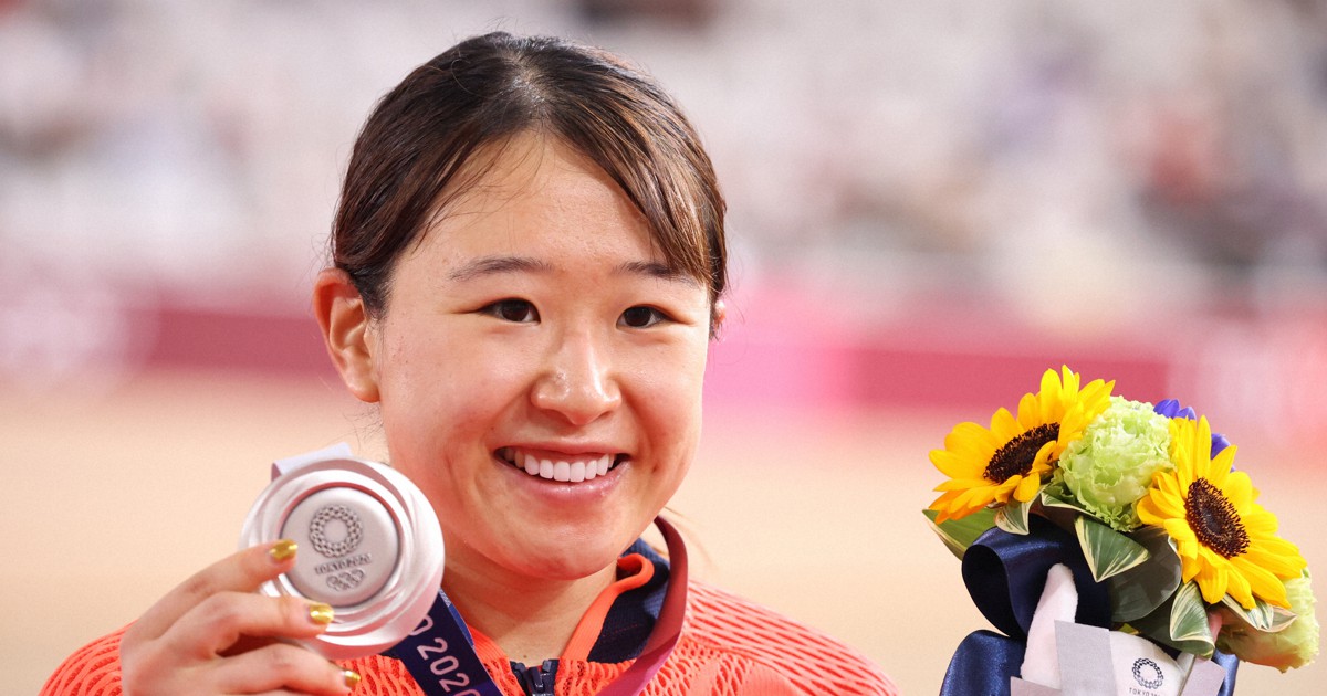 落車でも銀メダル 自転車・梶原悠未「得点のパズル」解いた知力 | 毎日新聞