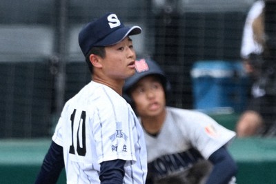 広島新庄・秋山「申し訳ない」 サヨナラ弾を浴びて涙 夏の甲子園