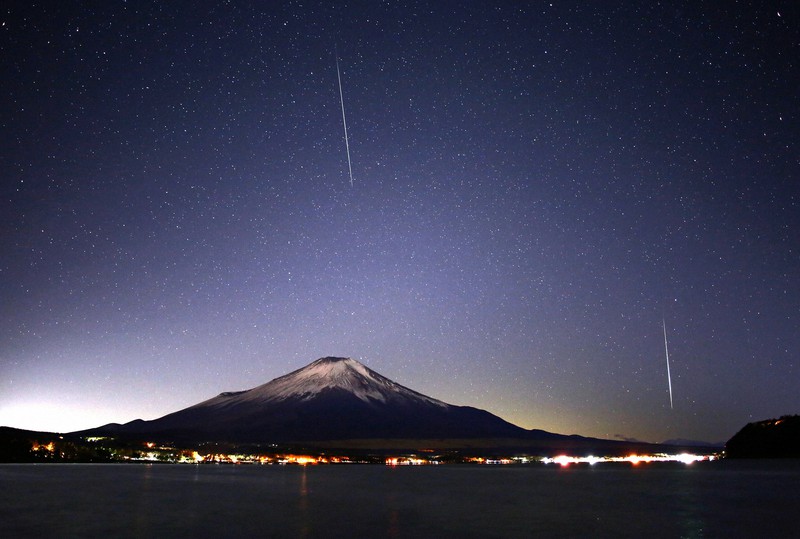 星空と宇宙：星降る夜に願い事 夜空を彩る流星群 [写真特集3/11