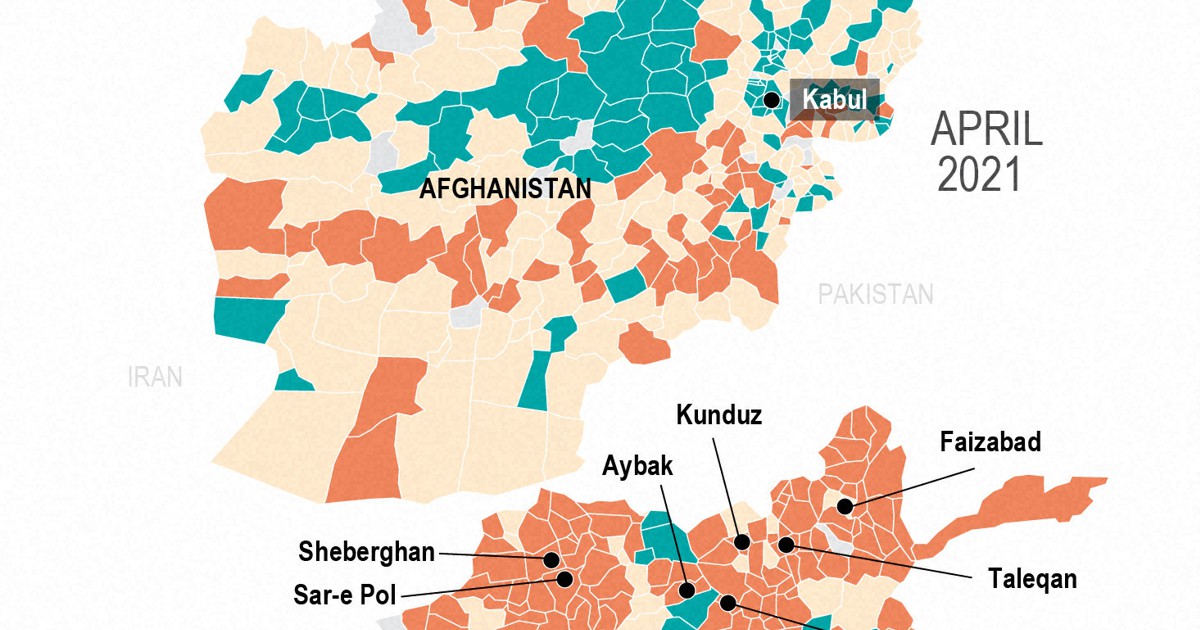 地図・旅行ガイド jonny taliban Taliban take 10th Afghan provincial capital, squeezing Kabul
