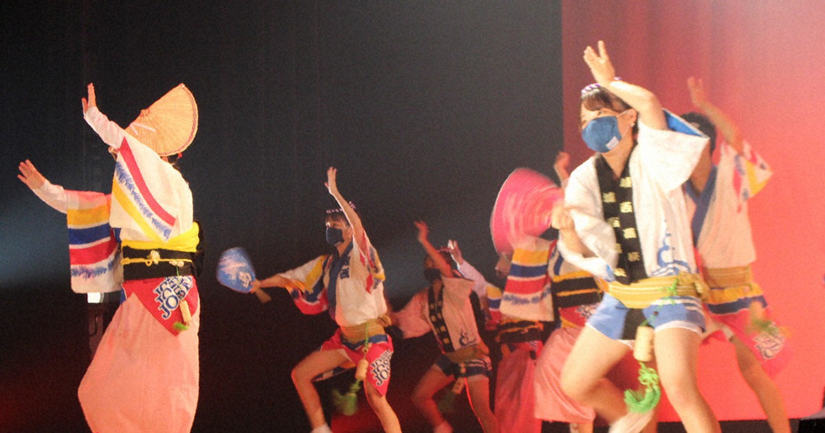 徳島 阿波踊り 2日目 “選抜”に学生連登場 若い力、エンジン全開