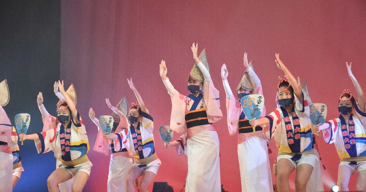 楽しく、力強く、最高の舞 徳島、阿波踊り3日目 「選抜」に学生