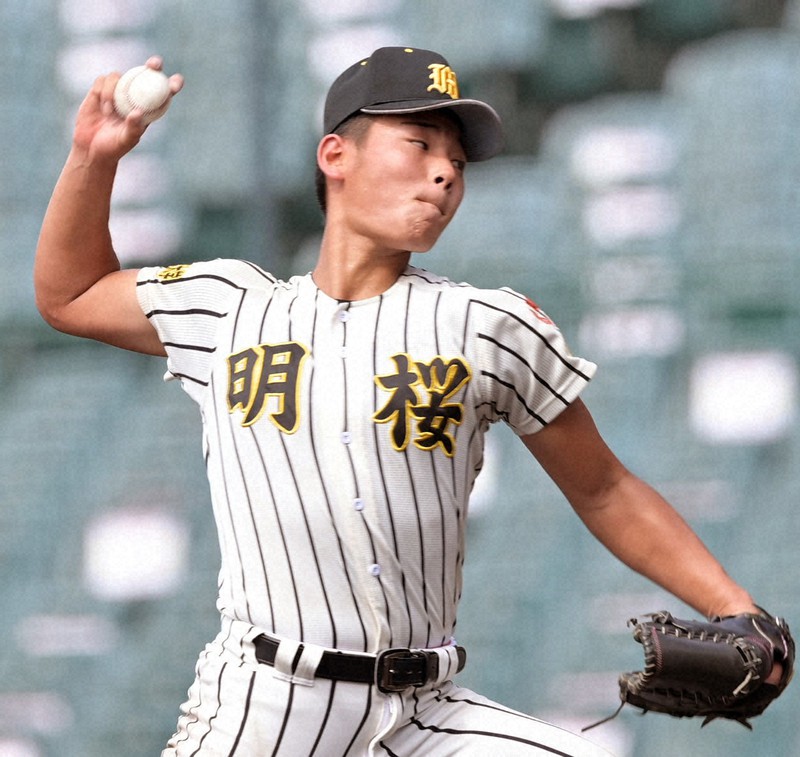 第9日第1試合 明桜vs明徳義塾 第103回全国高校野球選手権 [写真特集1/21] 毎日新聞