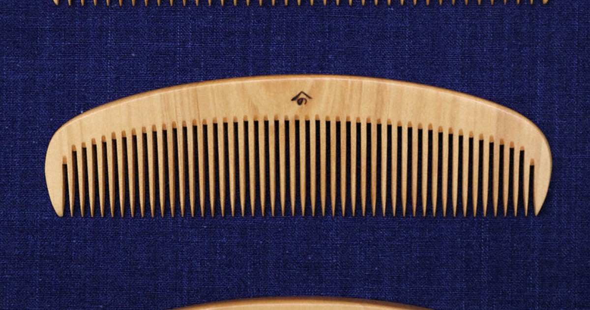 昭和レトロ 戦時中？ 柘植櫛 くし かんざし セット □ 古いつげ