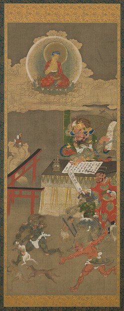 特別展「重要文化財修理完成記念・十王図」／4止 箱に奉納や修理の記録