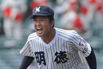 明徳義塾　馬淵監督のグローブ マスコミに頭にきてるんです」“変わるセンバツ”で明徳義塾・馬淵