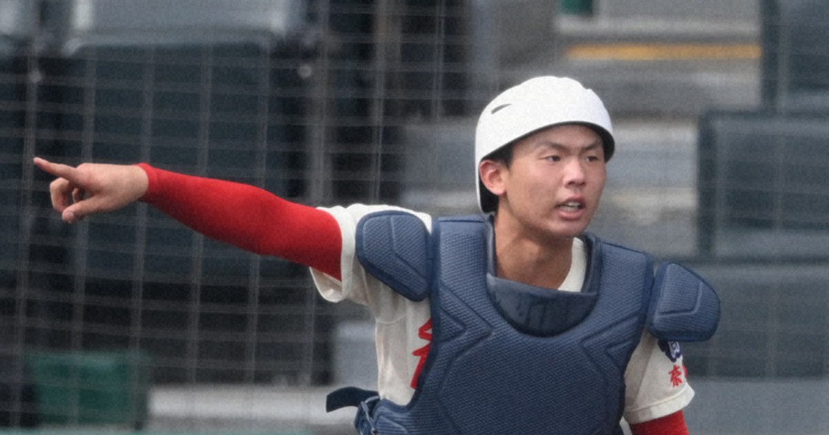 兄を超えたい」が原動力 智弁学園捕手の植垣 夏の甲子園 | 毎日新聞