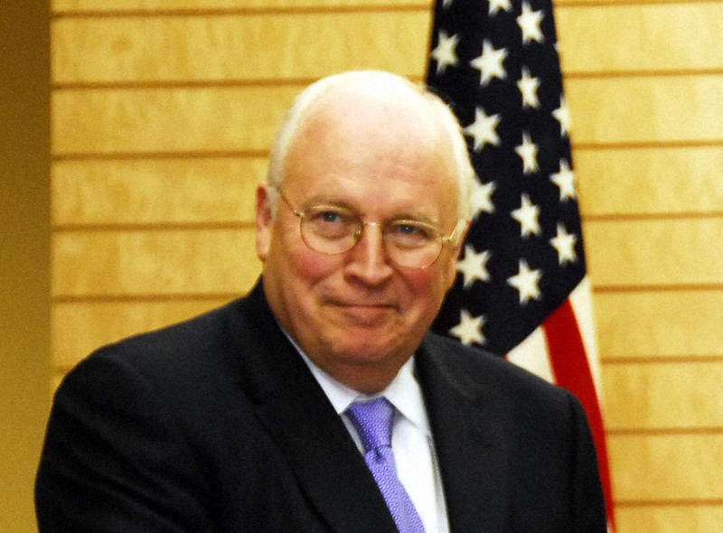 チェイニー元米副大統領=藤井太郎撮影