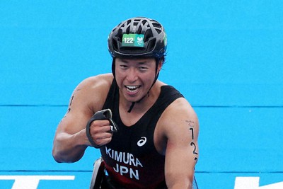 トライアスロン男子車いす 木村潤平は6位 5度目の出場 | 毎日新聞