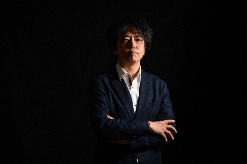 作家の中村文則さん=東京都千代田区で2020年1月23日、宮間俊樹撮影