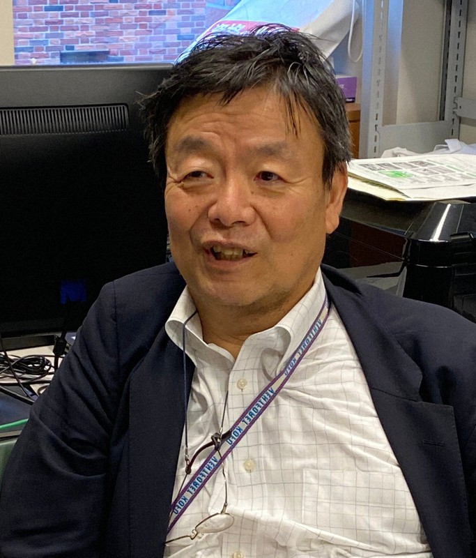 平嶋彰英・立教大特任教授=東京都豊島区の同大で2021年5月24日午後4時53分、金森崇之撮影