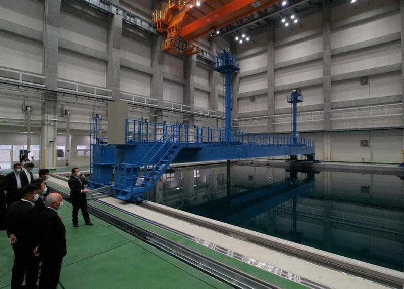 水中無人機の活動後押し 防衛装備庁 岩国に試験評価施設完成 山口 毎日新聞