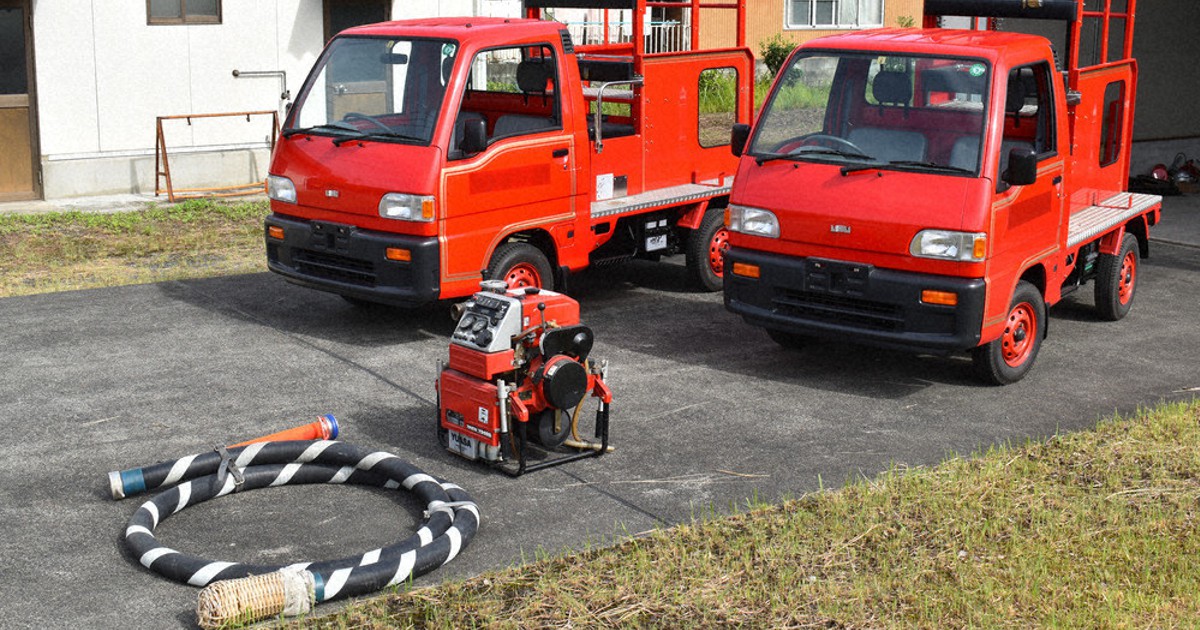 消防車、落札しませんか？　三重・名張市がオークションに出品