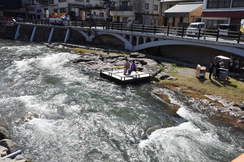 都市空間部門の優秀賞に選ばれた長門湯本温泉