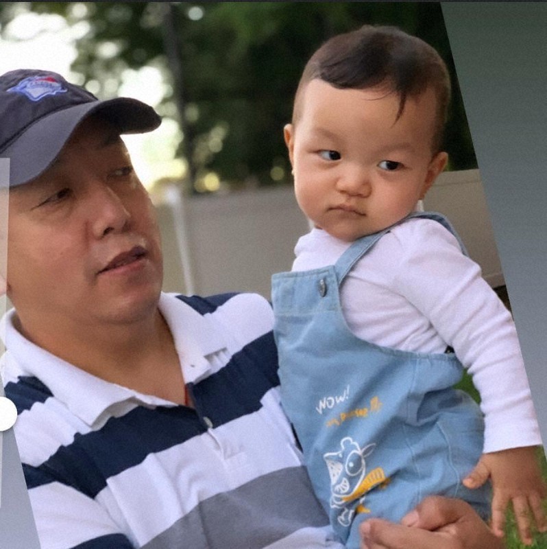 地下室への浸水で亡くなったアン・ラマさん(左)と息子のロブサン・ラマちゃん。妻のミングマ・シェルパさんも亡くなった=フェイスブックから