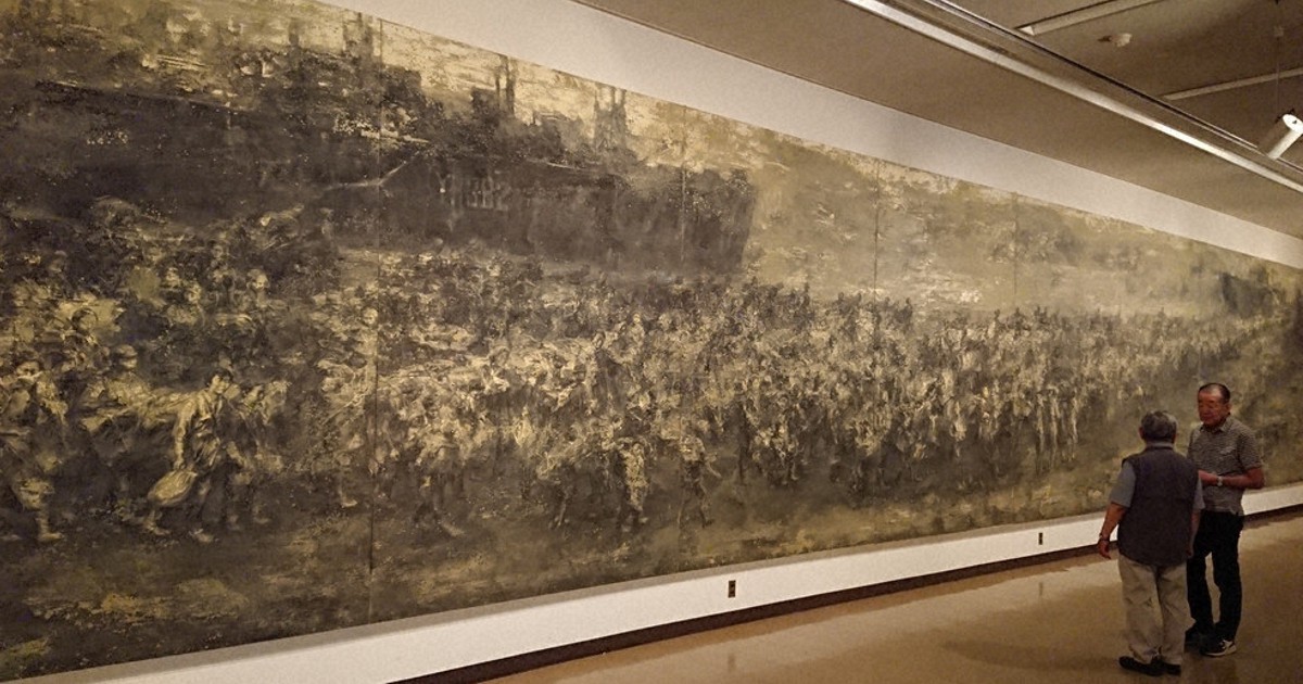 【中古本】絵画に見る満州事変と日中戦争 旧満州引き揚げ なぜ中国人画家は「加害者」を描いたのか | 毎日新聞