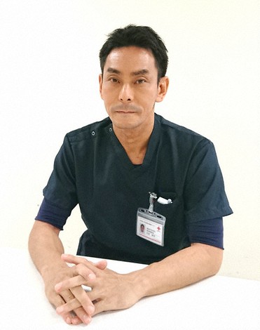 日赤和歌山医療センターの古宮伸洋・感染症内科部長=和歌山市で2021年9月8日午後2時1分、松本博子撮影