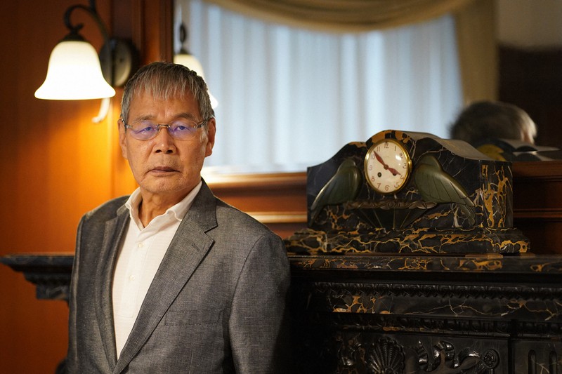 ノンフィクション作家の溝口敦さん=東京都で