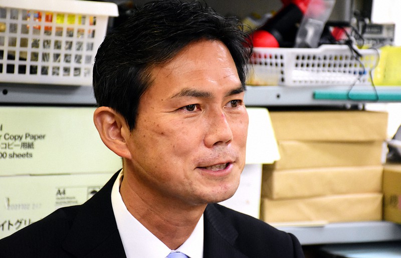 後藤祐一氏=須藤孝撮影
