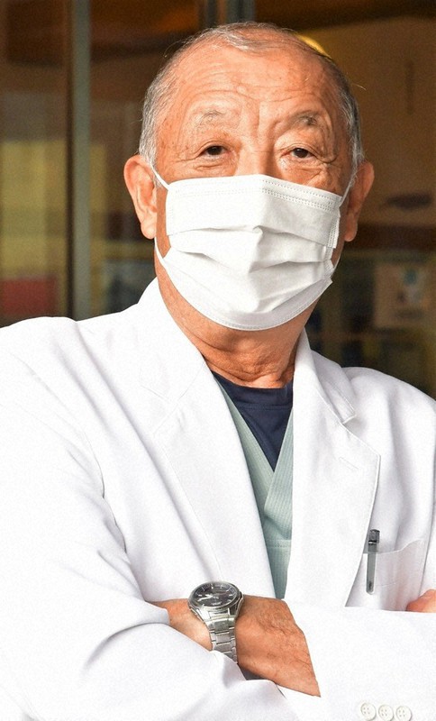 花輪峰夫・秩父病院長=埼玉県秩父市で2021年9月6日午後4時15分、山田研撮影
