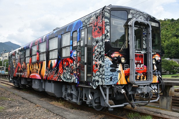 Trains covered in characters to converge at west Japan's Uwajima