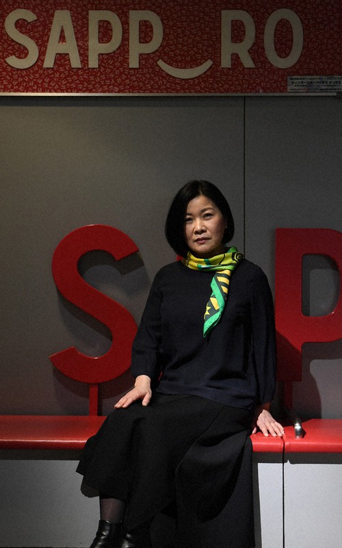 梯久美子さん=竹内幹撮影