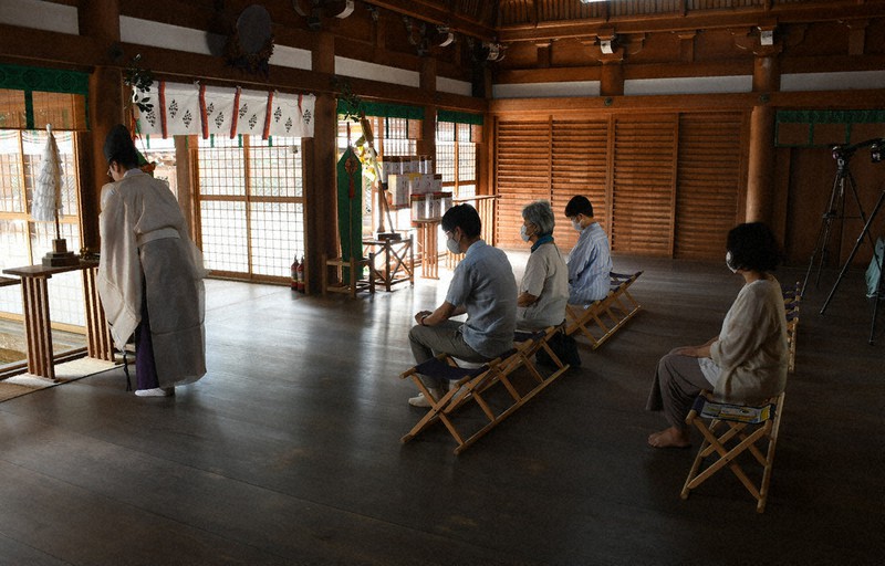 守り猫 の手 拝借 京丹後 来月 こまねこまつり 金刀比羅神社で祈願祭 京都 毎日新聞