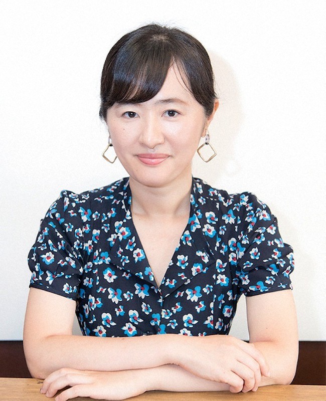 柚木麻子さん=斉藤春香さん撮影