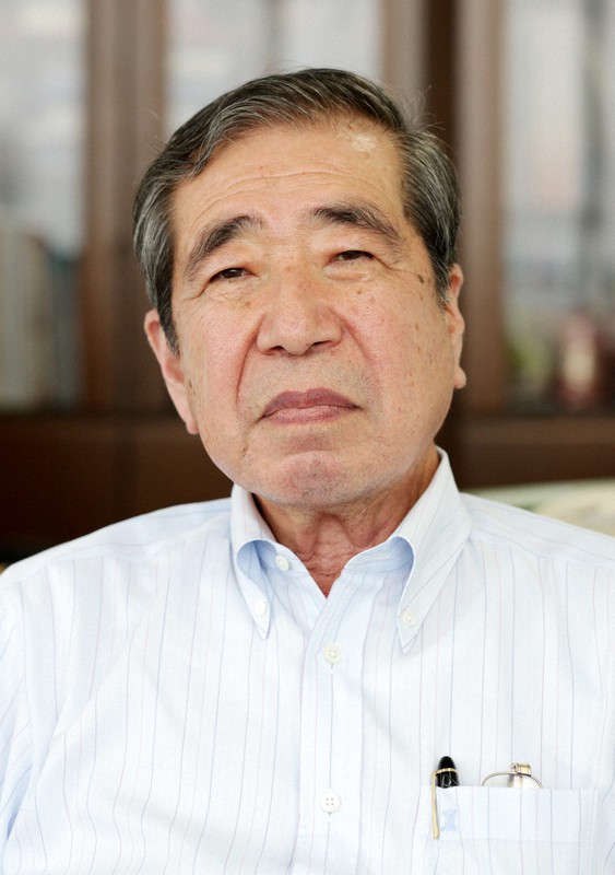 岸本忠三・大阪大免疫学フロンティア研究センター特任教授=貝塚太一撮影