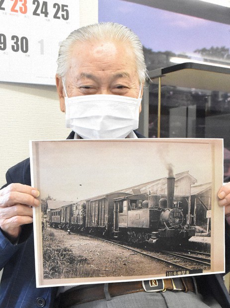 長門ポッポ」74年ぶり帰郷 大正～昭和期、下関の私鉄車両 地元道の駅で