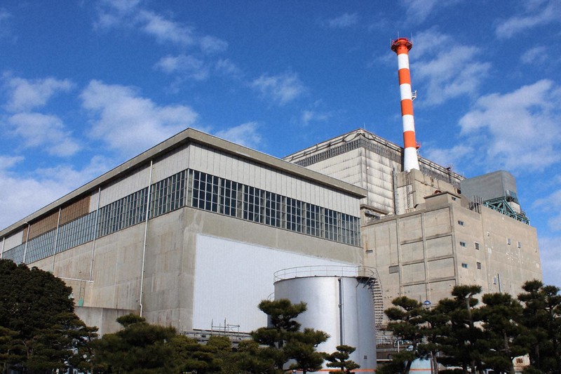 廃炉作業が進む日本原子力発電の東海原発=茨城県東海村で2013年12月、同社提供