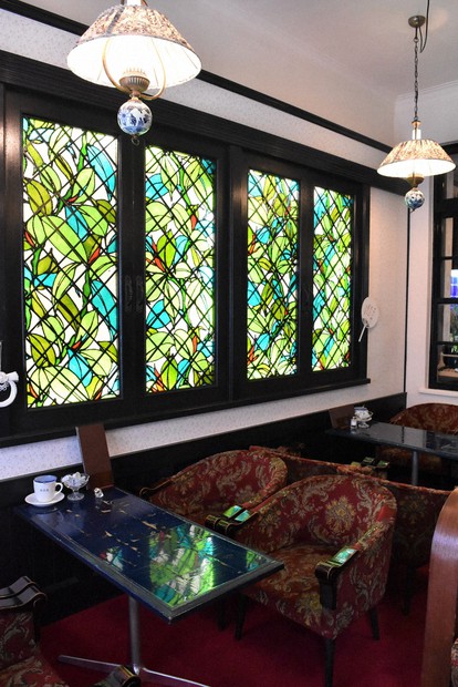 No smoking ステンドグラス No smoking ステンドグラス