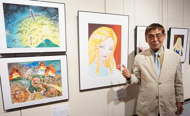 創成期のアニメーター 金山さんが絵画展 狭山 埼玉 毎日新聞