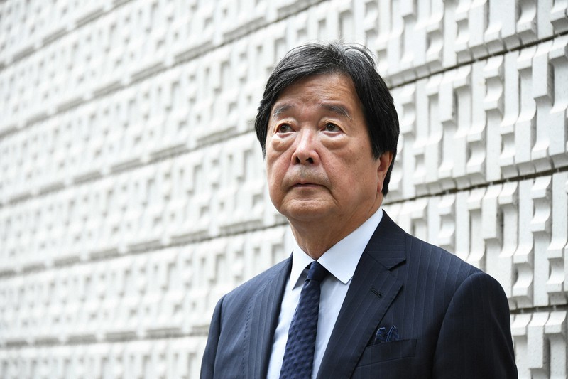 田中均氏=根岸基弘撮影